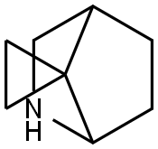 Spiro[2-azabicyclo[2.2.1]heptane-7,1-cyclopropane] (9CI) Struktur