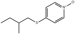 Pyridine, 4-[(2-methylbutyl)thio]-, 1-oxide (9CI) Struktur