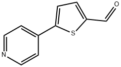 5-Pyridin-4-ylthiophene-2-carboxaldehyde 97% Struktur