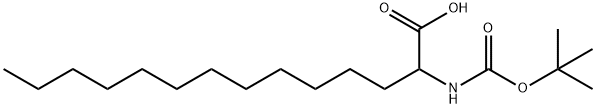 (R,S)-BOC-2-AMINO-TETRADECANOIC ACID Struktur