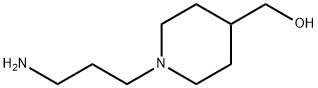 [1-(3-aminopropyl)piperidin-4-yl]methanol Struktur