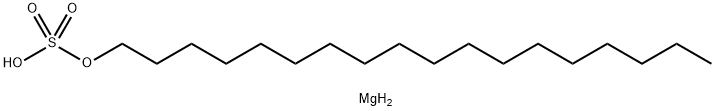 octadecyl hydrogen sulphate, magnesium salt  Struktur