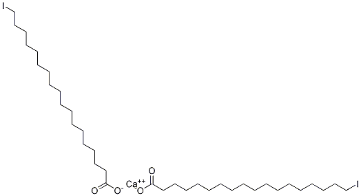 calcium iodostearate Struktur