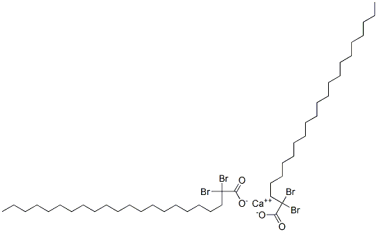 calcium bis(dibromodocosanoate) Struktur