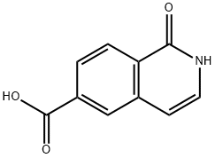 1-oxo-1,8a-dihydroisoquinoline-6-carboxylic acid Struktur