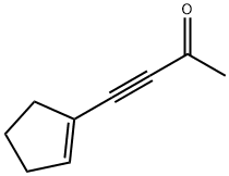 3-Butyn-2-one,4-(1-cyclopenten-1-yl)- Struktur