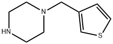 Piperazine, 1-(3-thienylmethyl)- (9CI) Struktur