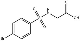 2-([(4-BROMOPHENYL)SULFONYL]AMINO)ACETIC ACID