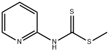 Methyl 2-pyridinyldithiocarbamate Struktur