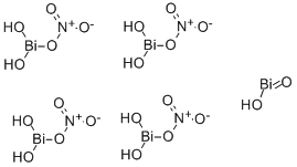 Bismuth subnitrate Struktur