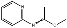 Ethanimidic acid, N-2-pyridinyl-, methyl ester (9CI) Struktur