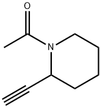 Piperidine,1-acetyl-2-ethynyl- Struktur