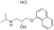 (R)-(+)-PROPRANOLOL Struktur