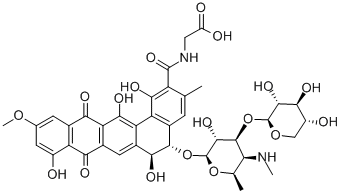 Pradimicin D Struktur