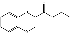 ETHYL 2-METHOXYPHENOXYACETATE Struktur