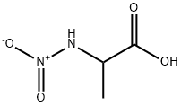 Alanine, N-nitro- (9CI) Struktur