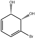 (1S-CIS)-3-BROMO-3,5-CYCLOHEXADIENE-1,2-DIOL Struktur