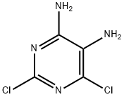 2,6-DICHLORO-PYRIMIDINE-4,5-DIAMINE Struktur