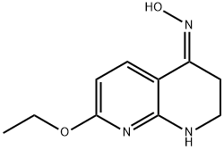 1,8-Naphthyridin-4(1H)-one,7-ethoxy-2,3-dihydro-,oxime,(Z)-(9CI) Struktur