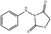 3-anilino-2-thioxo-1,3-thiazolidin-4-one Struktur