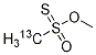 Methyl Methanethiosulfonate-13C Struktur