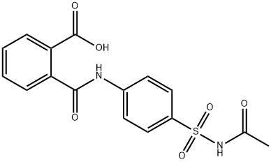 PHTHALYLSULFACETAMIDE Struktur