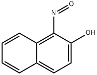 1-Nitroso-2-naphthol Structure