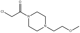 Piperazine, 1-(chloroacetyl)-4-(2-methoxyethyl)- (9CI) Struktur