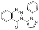 3-(1-Phenyl-1H-pyrazol-5-yl)-1,2,3-benzotriazin-4(3H)-one Struktur