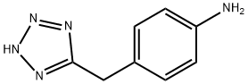 4-(1H-Tetrazol-5-ylmethyl)aniline Struktur