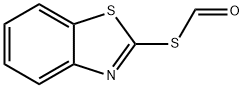 Methanethioic acid, S-2-benzothiazolyl ester (9CI) Struktur