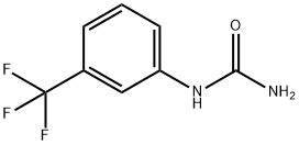 3-(TRIFLUOROMETHYL)PHENYLUREA Struktur