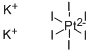 PotassiumHexaiodoPlatinate(IV) Struktur