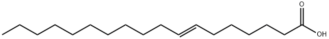 TRANS-7-OCTADECENOIC ACID Struktur