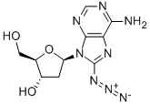 8-AZIDO-2'-DEOXYADENOSINE Struktur