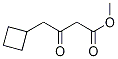 Cyclobutanebutanoic acid, b-oxo-, Methyl ester Struktur