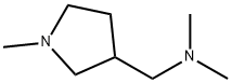 N,N-dimethyl(1-methylpyrrolidin-3-yl)methanamine Struktur