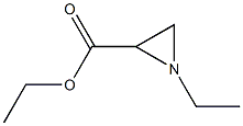 2-Aziridinecarboxylicacid,1-ethyl-,ethylester,(-)-(9CI) Struktur