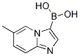 Boronic acid, B-(6-MethyliMidazo[1,2-a]pyridin-3-yl)- Struktur