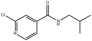 2-Chloro-N-isobutylpyridine-4-carboxaMide, 95% Struktur