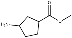 Methyl 3-aMinocyclopentanecarboxylate Struktur