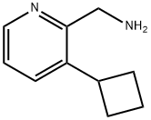 (3-cyclobutylpyridin-2-yl)MethanaMine Struktur