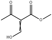 Butanoic acid, 2-(hydroxymethylene)-3-oxo-, methyl ester (9CI) Struktur