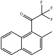 1-(2-METHYLNAPHTHYL) TRIFLUOROMETHYL KETONE Struktur