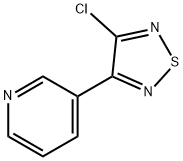 3-Chloro-4-(pyridin-3-yl)-1,2,5-thiadiazole