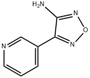 4-pyridin-3-yl-1,2,5-oxadiazol-3-amine Struktur