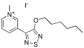 3-(4-HEXYLOXY-1,2,5-THIADIAZOL-3-YL)-1-METHYLPYRIDINIUM IODIDE