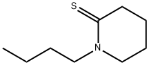 2-Piperidinethione,  1-butyl- Struktur