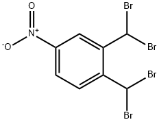 4-NITRO-ALPHA,ALPHA,ALPHA',ALPHA'-TETRABROMO-O-XYLENE Struktur