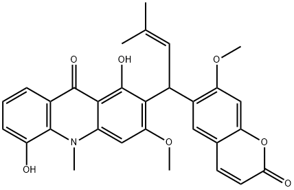 Acrimarine H Struktur